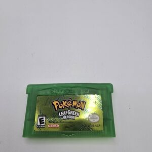 Pokémon Gameboy Advance Game Leaf Green Version - Reproduction